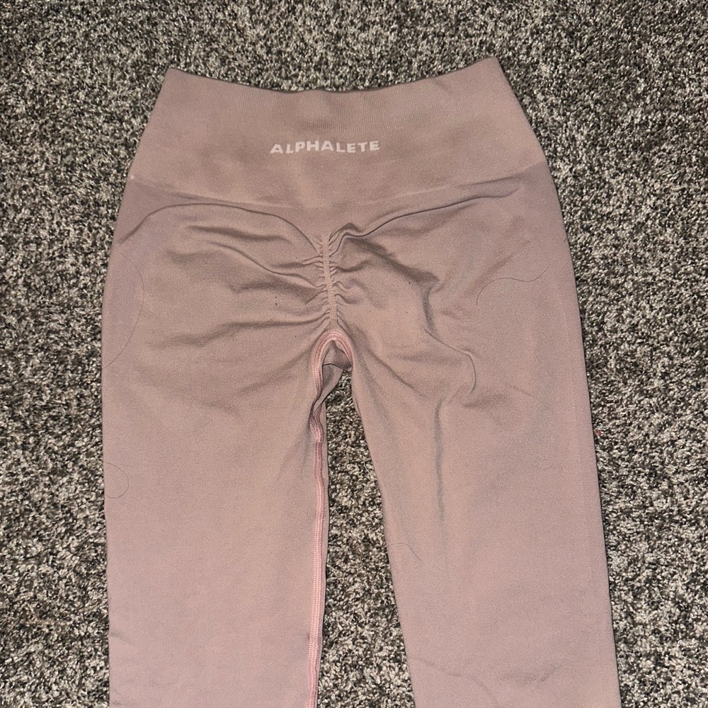 ALPHALETE OG Amplify Leggings Blossom Pink Size S